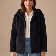 Bramwell - Hooded Teddy Fleece Zip Coat Winter Wear — view 3 of 5