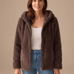 Bramwell - Hooded Teddy Fleece Zip Coat Winter Wear — view 5 of 5