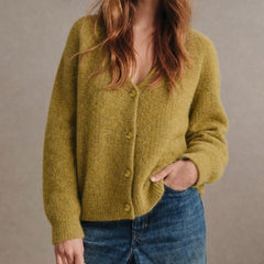 Woolara - Long Button Knit Cardigan Autumn Winter Wear