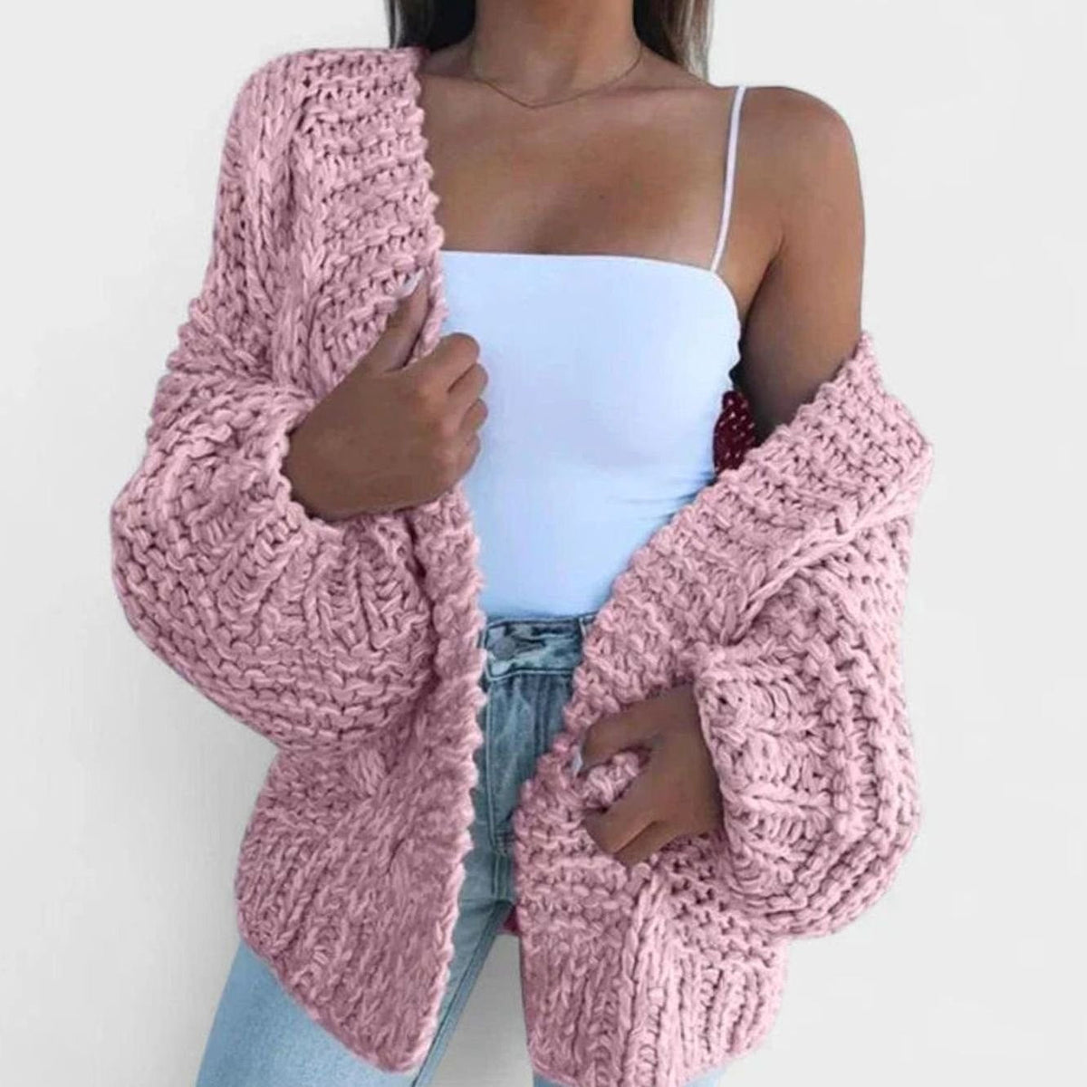 Wovena - Relaxed Open Knit Layering Sweater Cool Weather — view 4 of 8