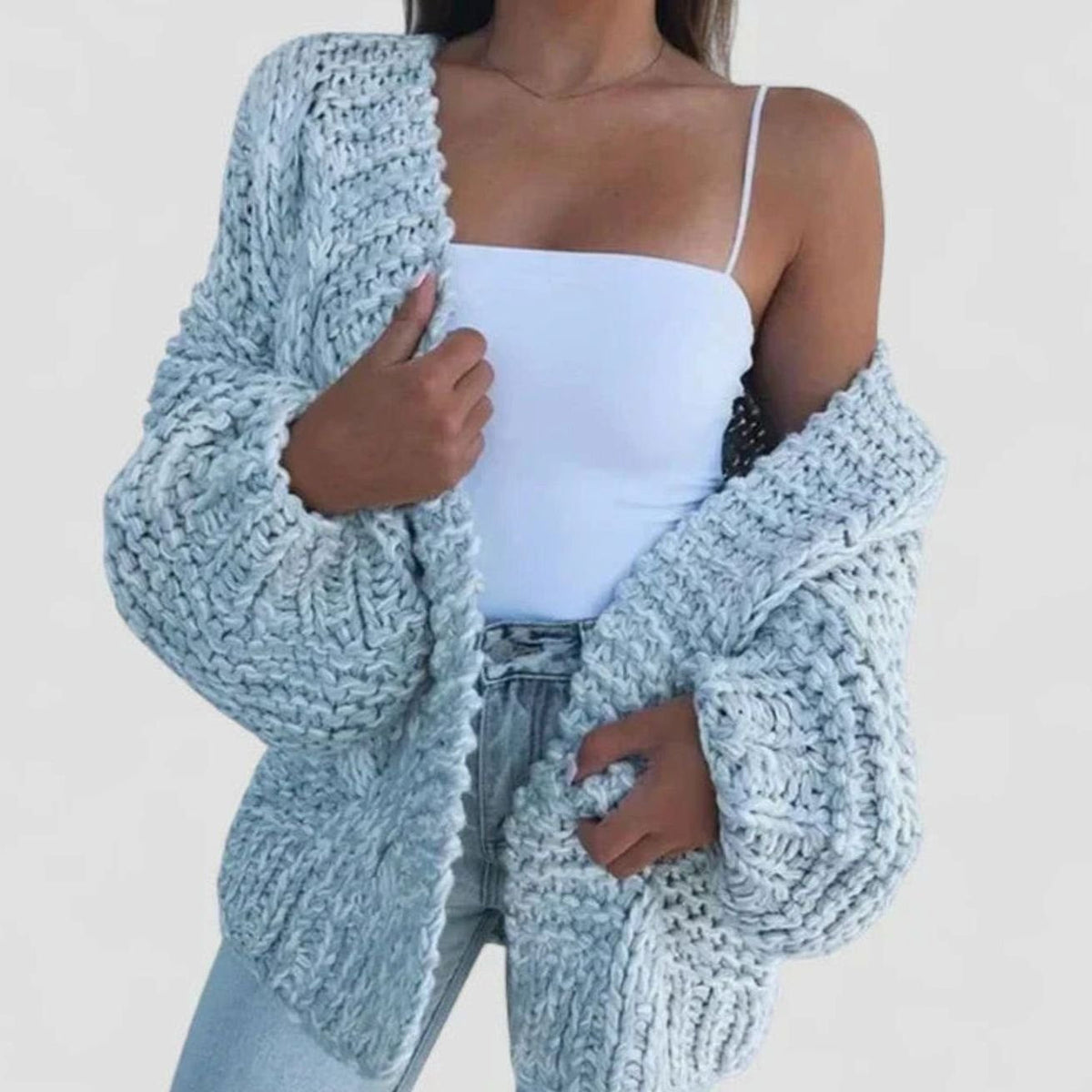 Wovena - Relaxed Open Knit Layering Sweater Cool Weather — view 5 of 8