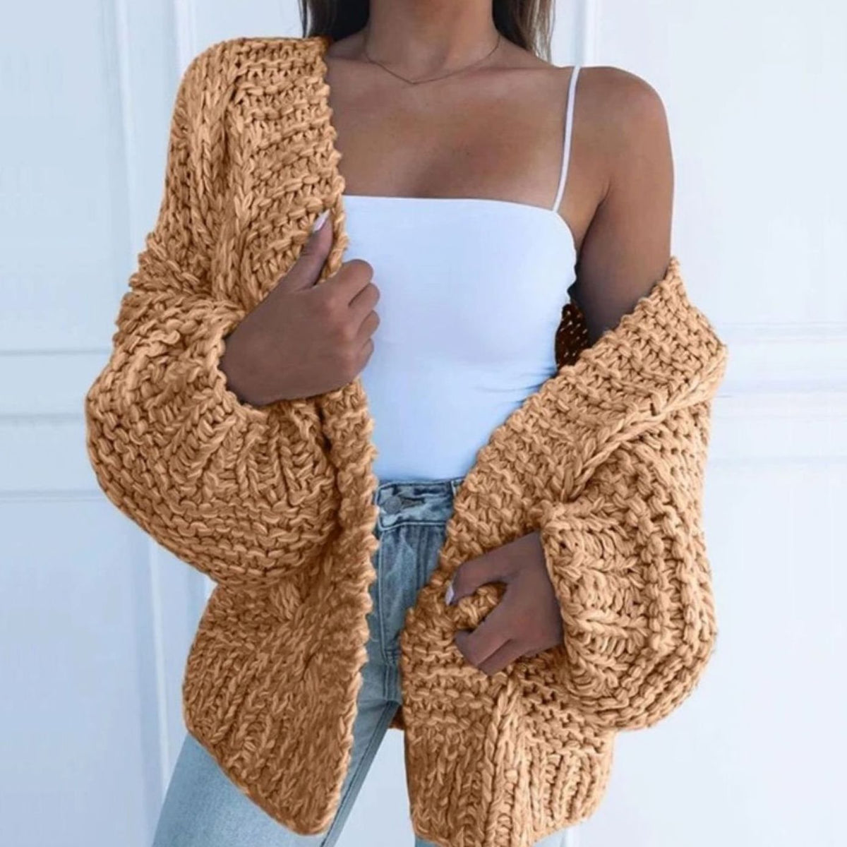Wovena - Relaxed Open Knit Layering Sweater Cool Weather — view 6 of 8