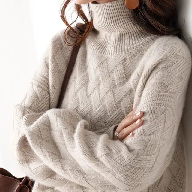 Wovenne - Cashmere Knit Sweater Everyday Elegance