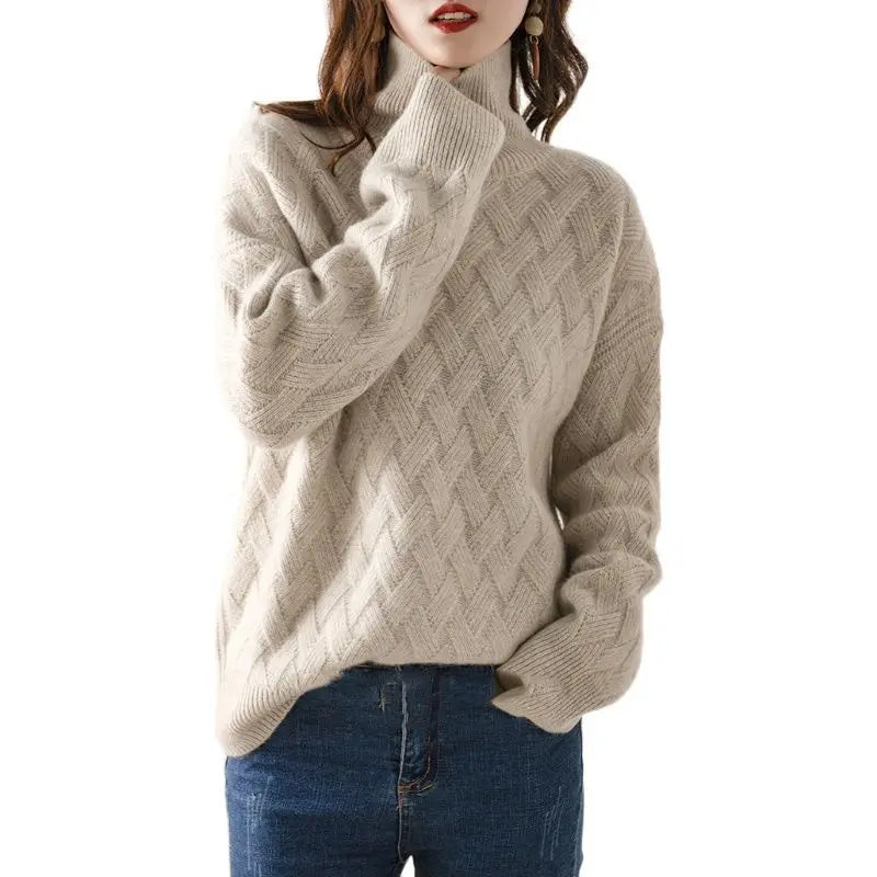 Wovenne - Cashmere Knit Sweater Everyday Elegance — view 3 of 10