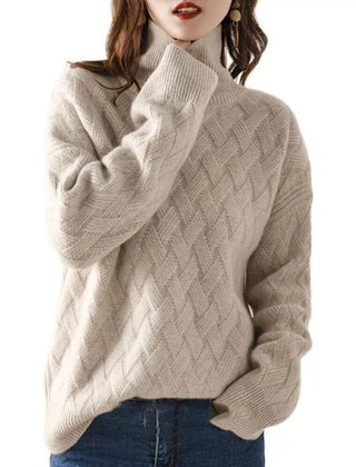 Wovenne - Cashmere Knit Sweater Everyday Elegance — view 9 of 10