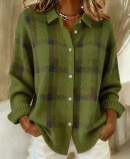 Wrenella - Soft Knit Button Front Cardigan Everyday Layering — view 3 of 7