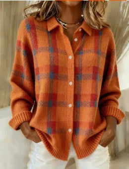 Wrenella - Soft Knit Button Front Cardigan Everyday Layering — view 6 of 7
