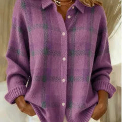 Wrenella - Soft Knit Button Front Cardigan Everyday Layering — view 7 of 7