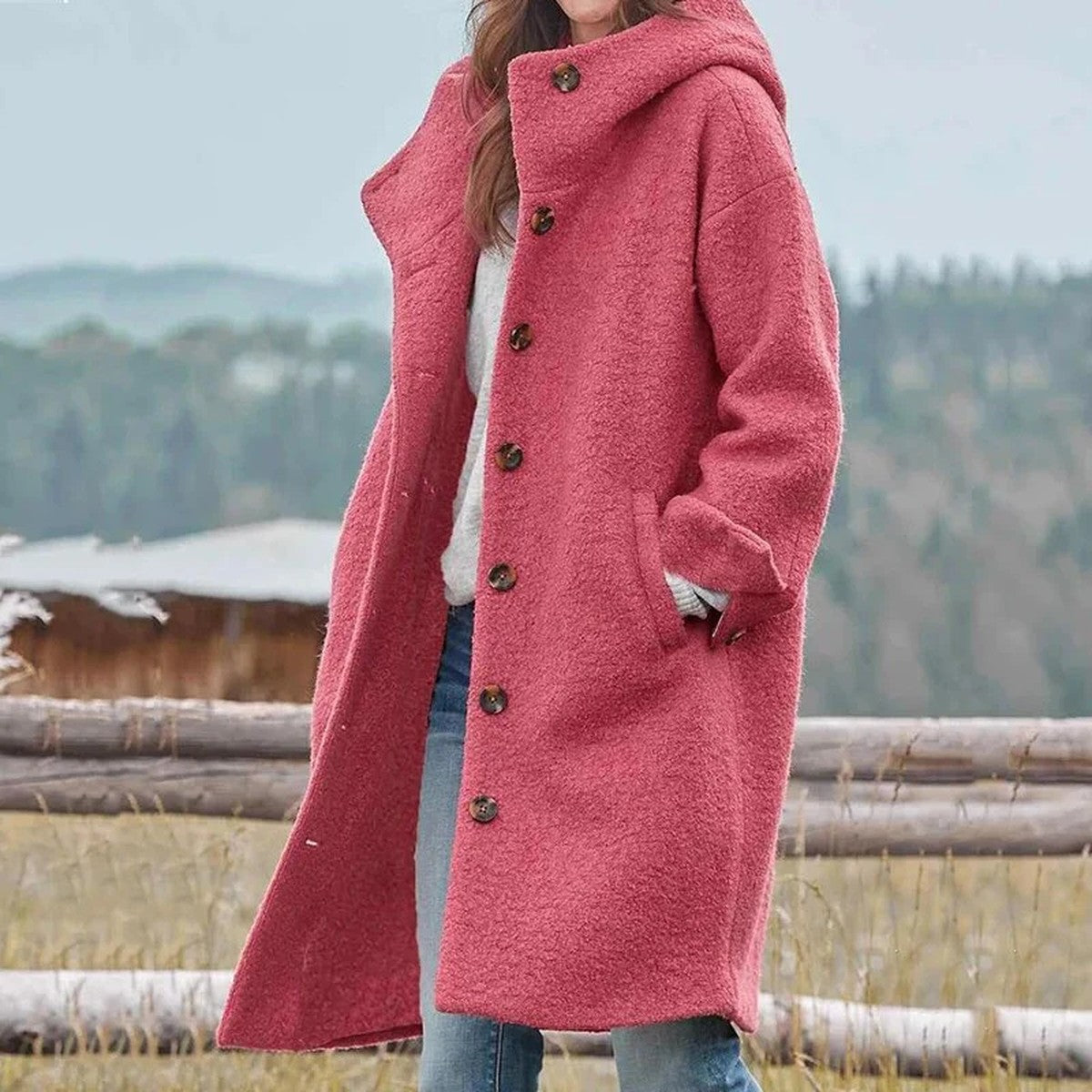 Wrenfell - Fur Trim Hooded Puffer Parka Cold Weather Wear