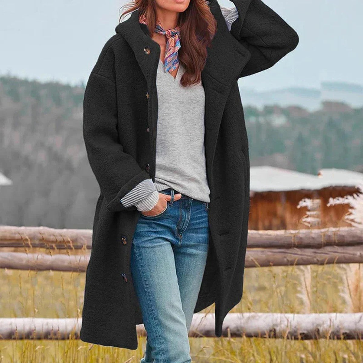 Wrenfell - Fur Trim Hooded Puffer Parka Cold Weather Wear — view 3 of 5