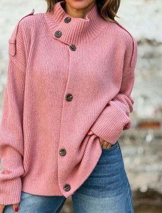 Wrennley - Relaxed Ribbed Knit Layering Piece