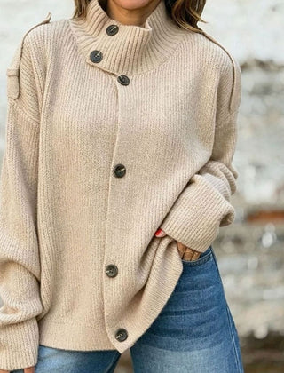 Wrennley - Relaxed Ribbed Knit Layering Piece — view 4 of 4